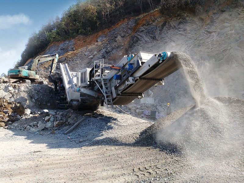 篩分式移動(dòng)破碎站 篩分式移動(dòng)破碎站