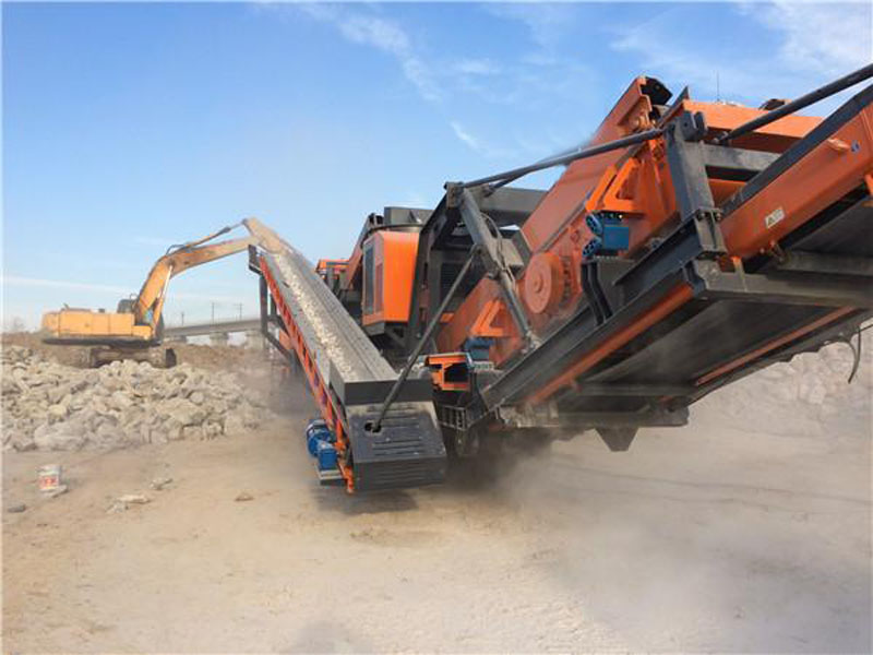 履帶式移動破碎機 履帶式移動破碎機