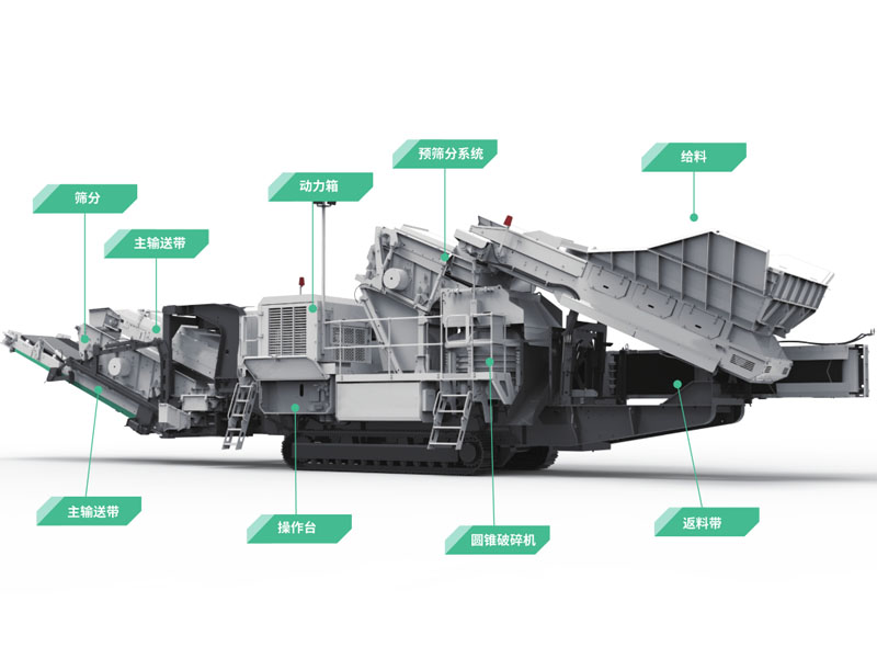 履帶移動式破碎機 履帶移動式破碎機